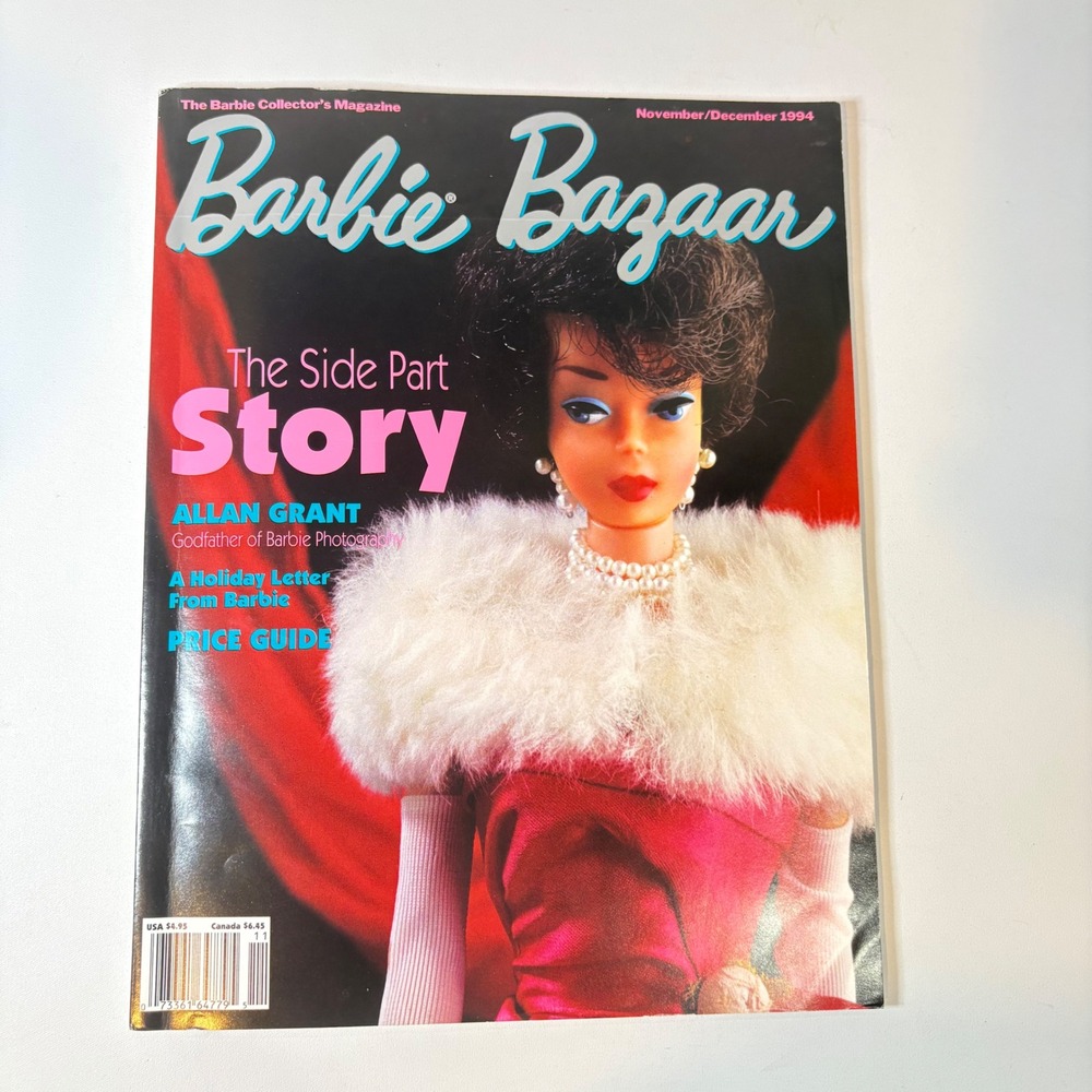 Barbie Bazaar Magazine Nov Dec 1994 The Side Part Story Price Guide Allan Grant